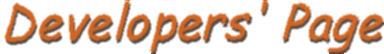 Developers' Page