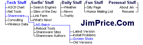 JimPrice.Com Site Map